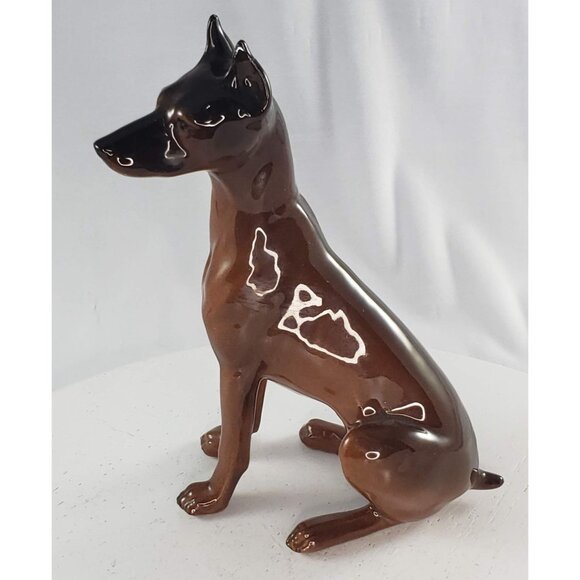 Hagen Renaker DW Doberman Diana Figurine Dog Designer Workshop RARE HTF - Picture 11 of 12